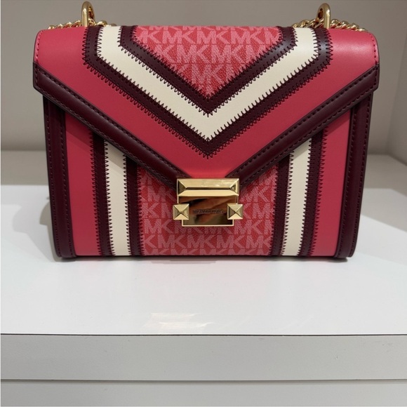 Michael Kors Whitney Medium Color Block & Signature Logo Bag NWT - Picture 4 of 4